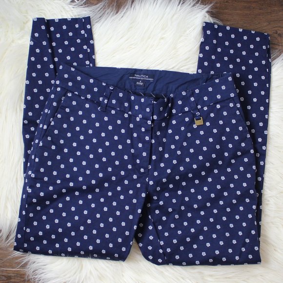 Nautica Pants - ❗️FINAL PRICE❗️Nautica Nautical Rose Pattern Pants